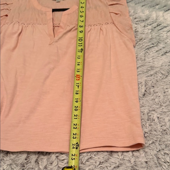 Design History Peach Lace Blouse - Picture 8 of 8